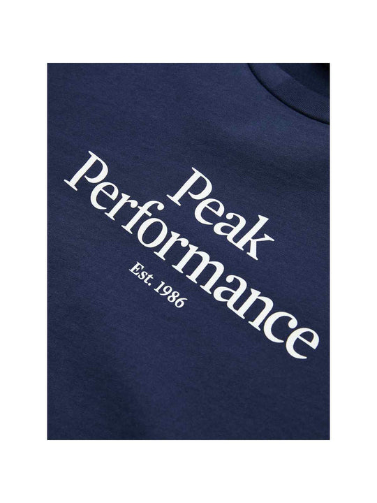 Koszulka Peak Performance W Original Tee niebieski - Adventure Sports
