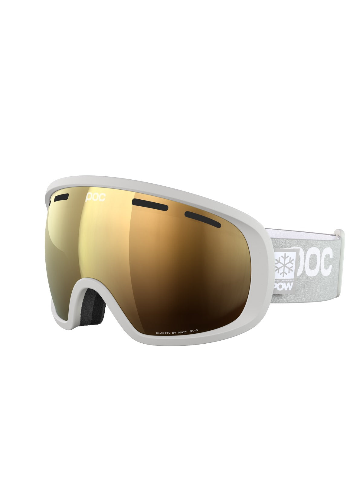 Gogle narciarskie POC Fovea Clarity POW JJ beżowy cat.2