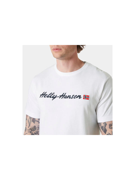 Koszulka HELLY HANSEN CORE GRAPHIC T 2.0 biały - Adventure Sports
