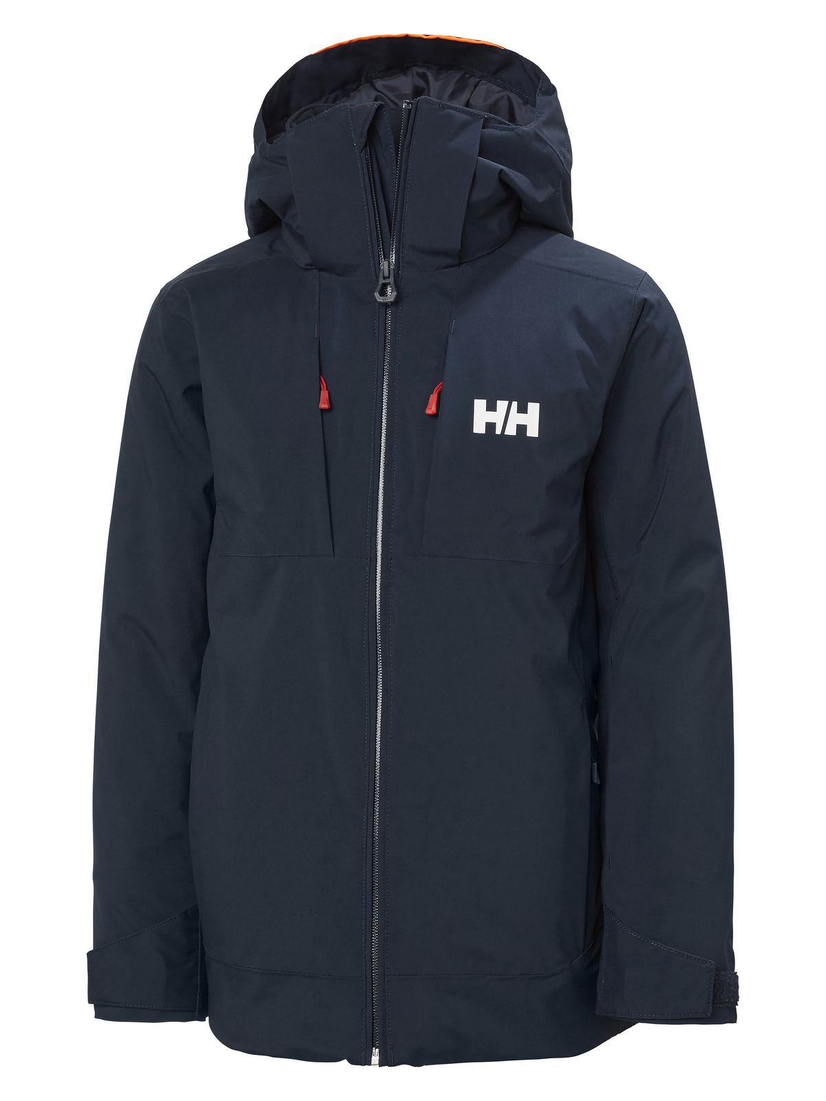 Kurtka narciarska dziecięca HELLY HANSEN JR ALPHA JACKET granatowa