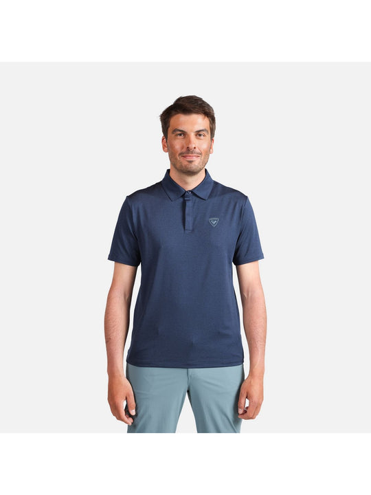 Koszulka męska polo ROSSIGNOL Cloudrest Polo granatowy - Adventure Sports
