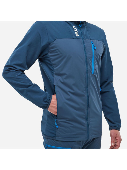 Kurtka MILLET M SENECA HYBRID HOODIE granatowa
