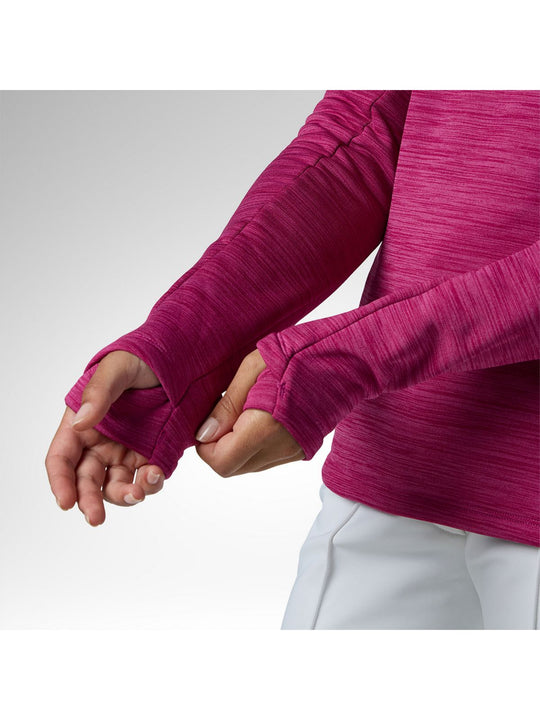 Bluza damska ROSSIGNOL W Premium Half Zip Fleece różowa
