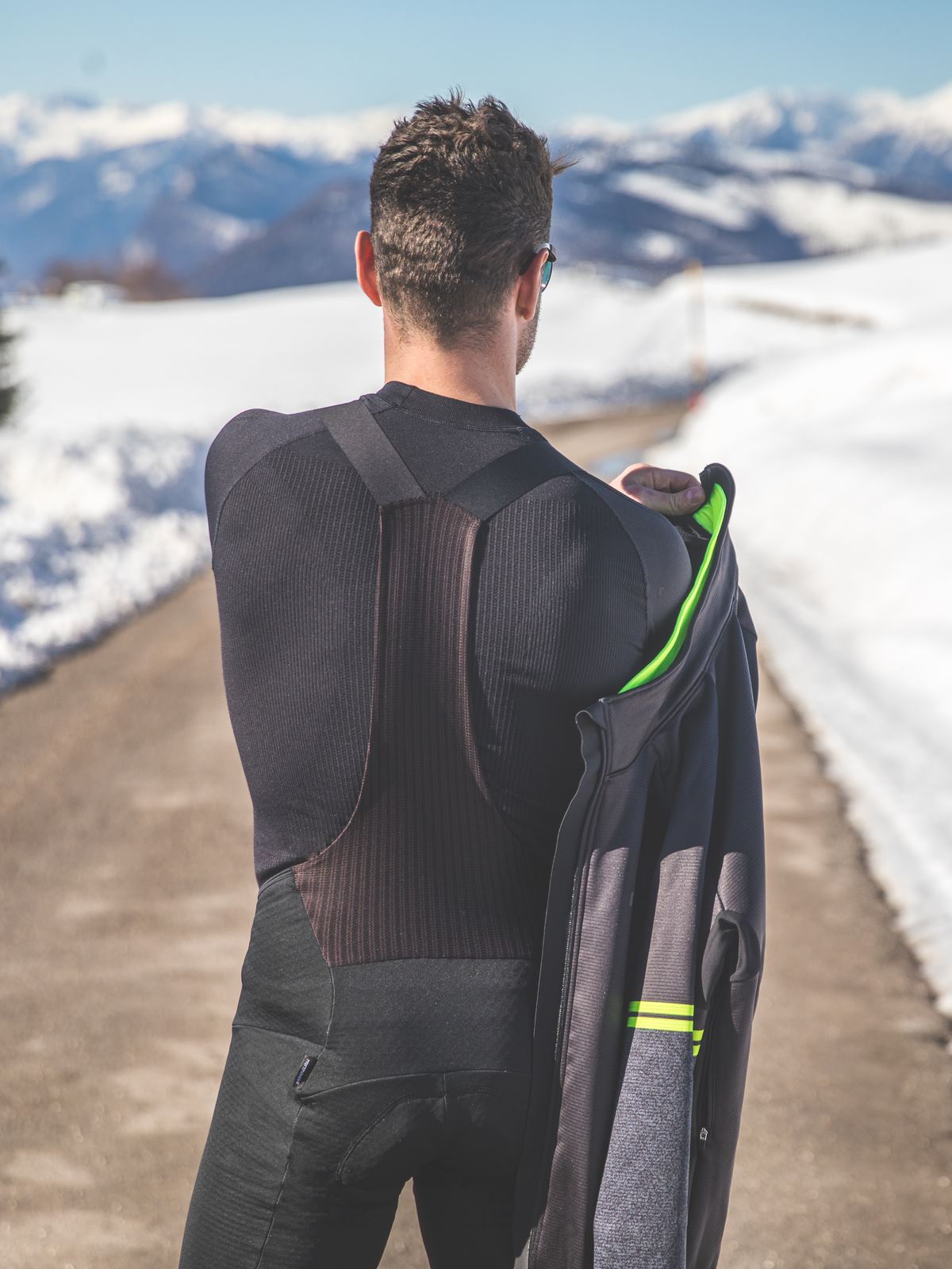Spodnie rowerowe NORTHWAVE Extreme Pro Bibtight Tp czarny - Spodenki - Adventure Sports