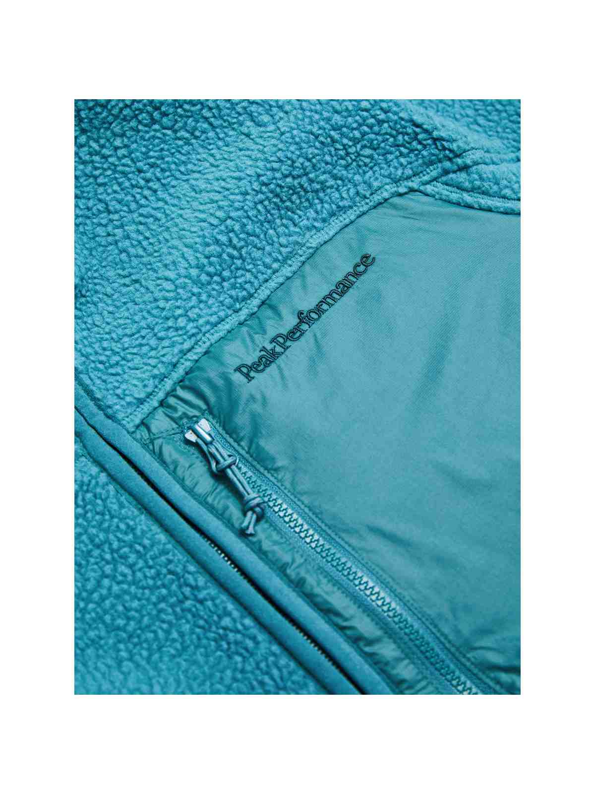 Polar Peak Performance M Pile Zip Jacket zielony - Bluza - Adventure Sports