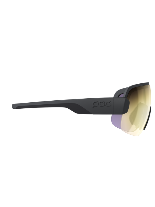 Okulary POC Aim Czarny Clarity Road | Violet/Gold Mirror Cat 2 - ONE SIZE - Adventure Sports
