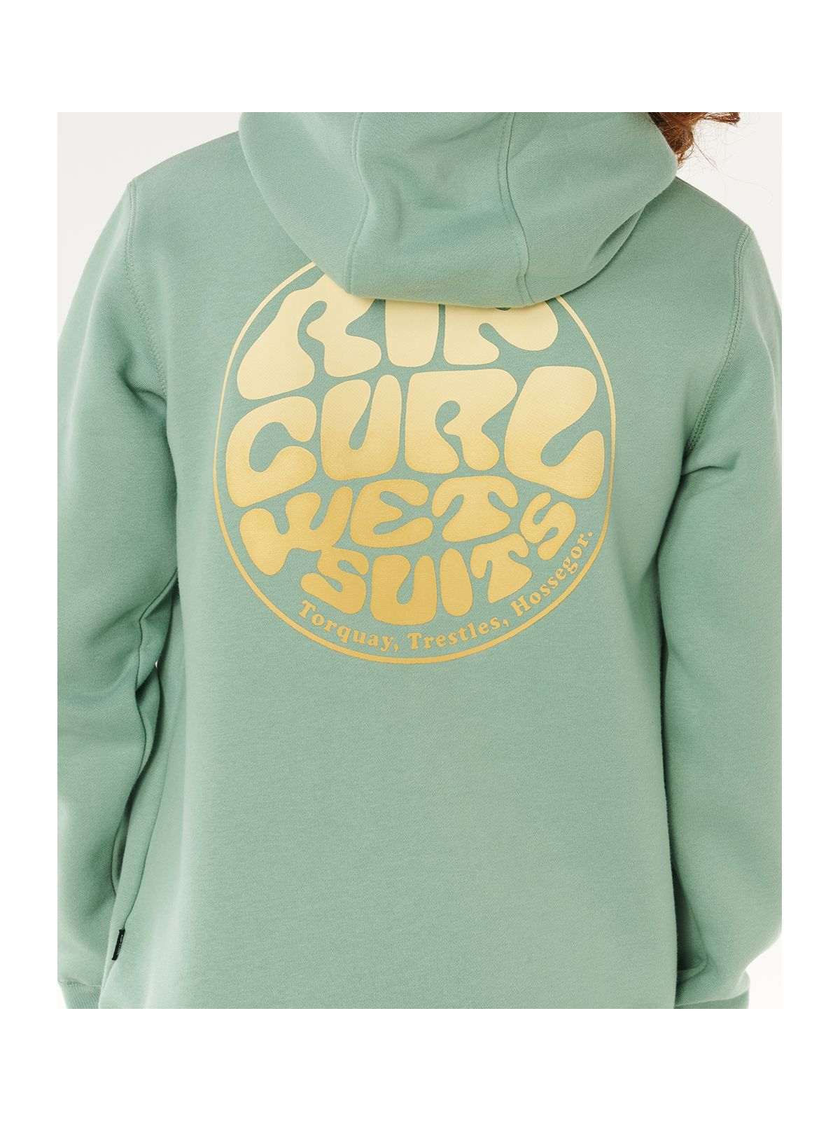 Bluza dziecięca RIP CURL Wetsuit Icon Hood-Kid zielona