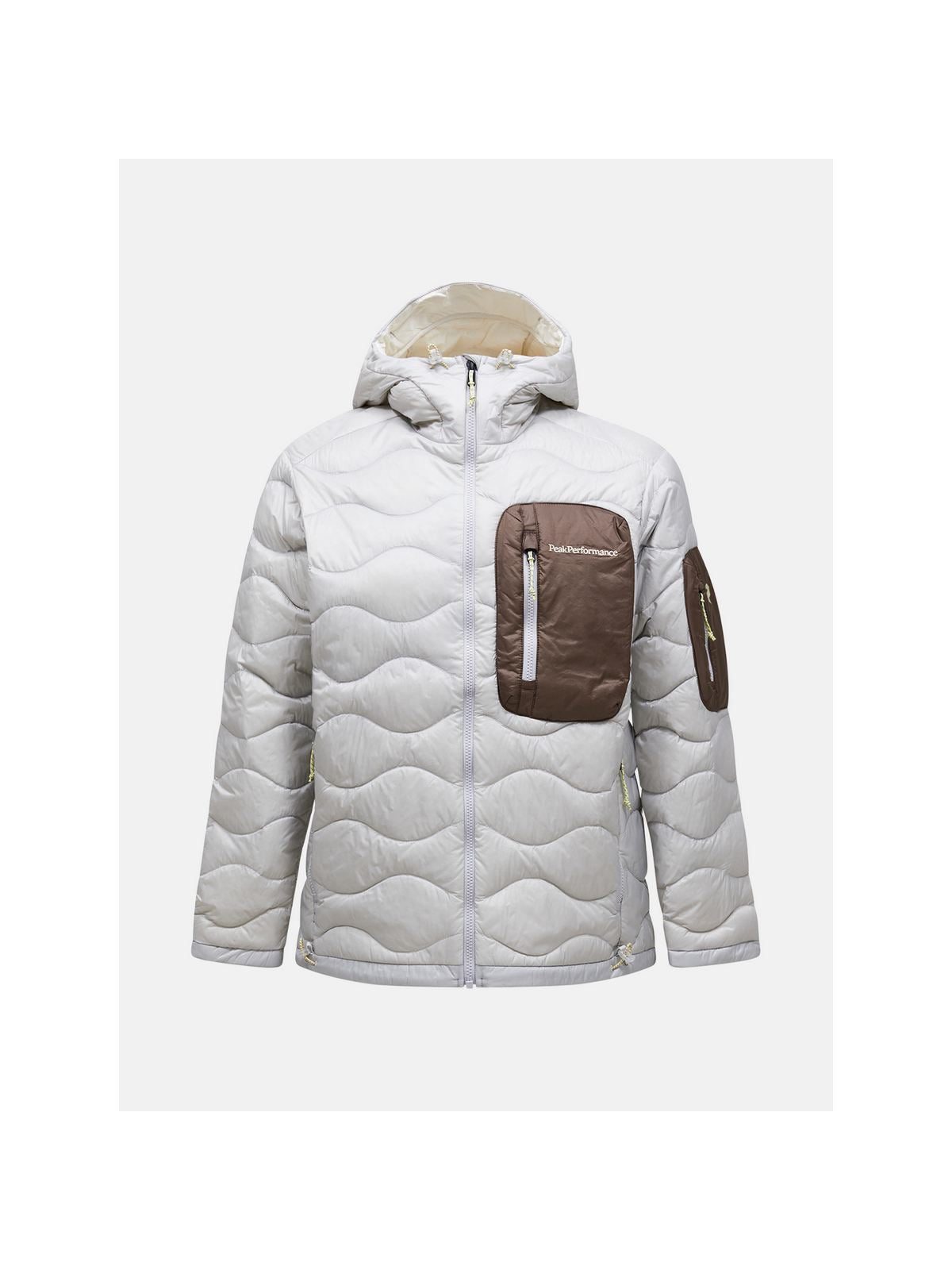 Kurtka puchowa męska PEAK PERFORMANCE Helium Utility Down Hood Jacket biała