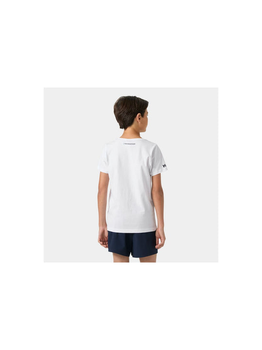 Koszulka dziecięca HELLY HANSEN Jr The Ocean Race T-Shirt biała
