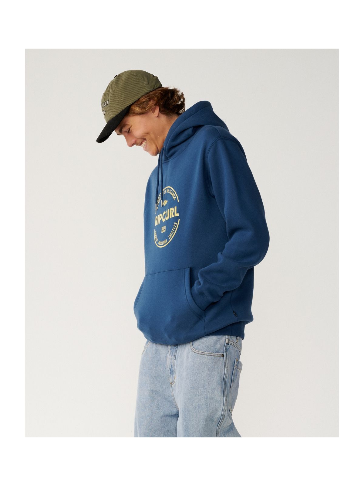 Bluza męska RIP CURL Staple Hood granatowa