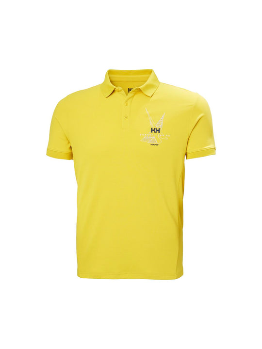 Koszulka HELLY HANSEN Hp Race Polo żółty - Adventure Sports
