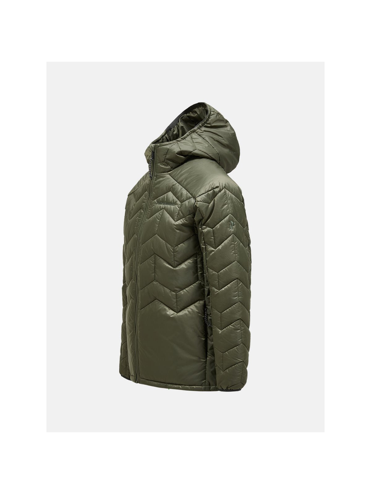 Kurtka w góry Peak Performance M Elevate Liner Hood zielony - narciarska - Adventure Sports