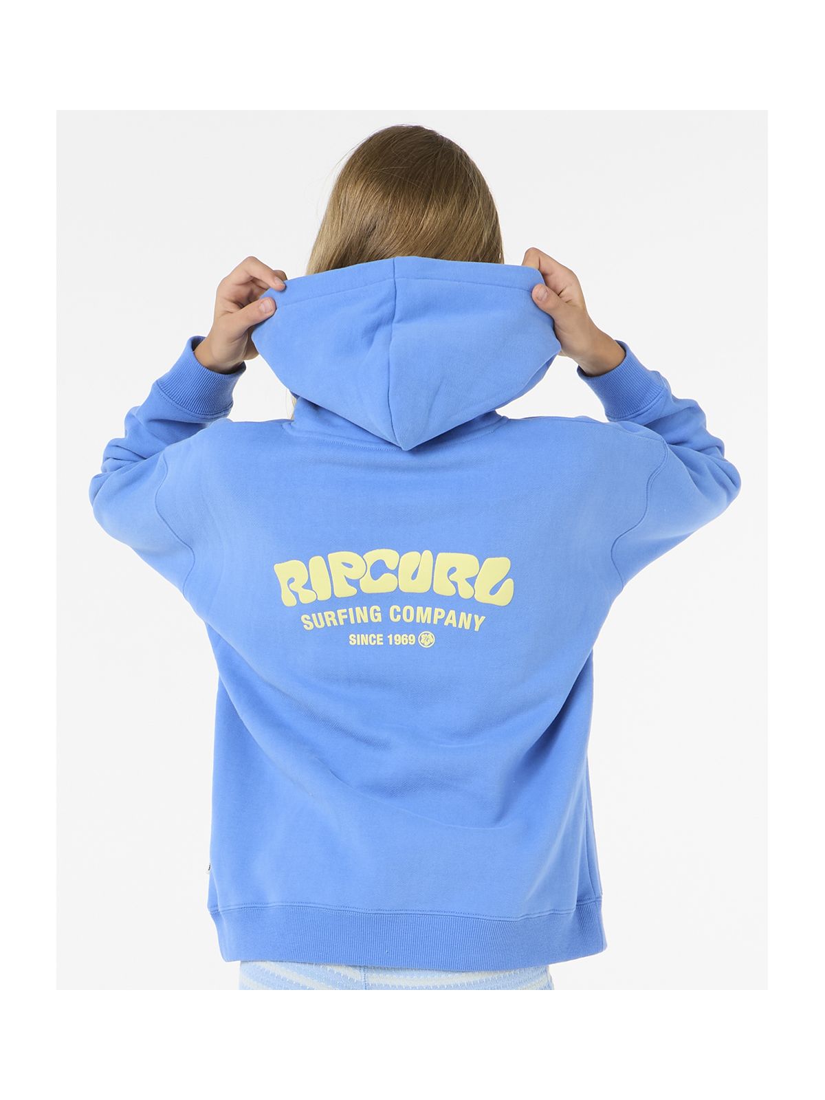Bluza RIP CURL SURF PUFF HOOD-GIRL niebieska