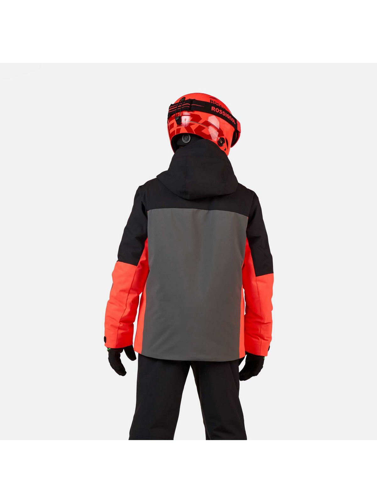 Kurtka narciarska dziecięca ROSSIGNOL Jr Hero Velika Insulated Jkt czarna