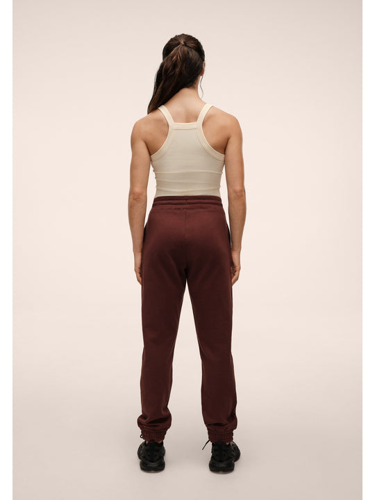 Spodnie damskie CASALL Terry Relaxed Jogger brązowe
