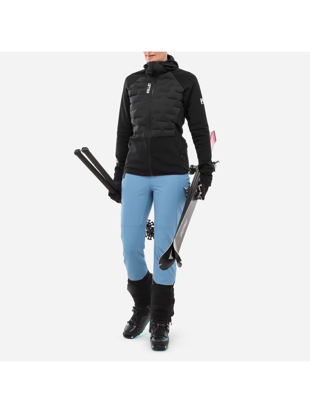 Kurtka narciarska MILLET PIERRAMENT HYBRID HOOD czarna