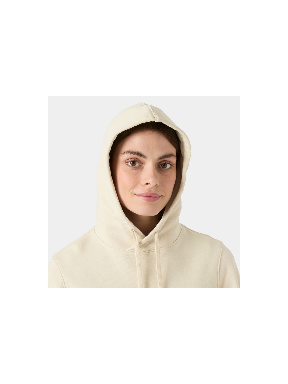 Bluza damska HELLY HANSEN W Core Graphic Hoodie beżowa