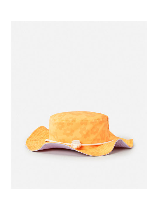 Kapelusz RIP CURL Mixed Revo Upf Bucket Hat-Girl pomarańczowy
