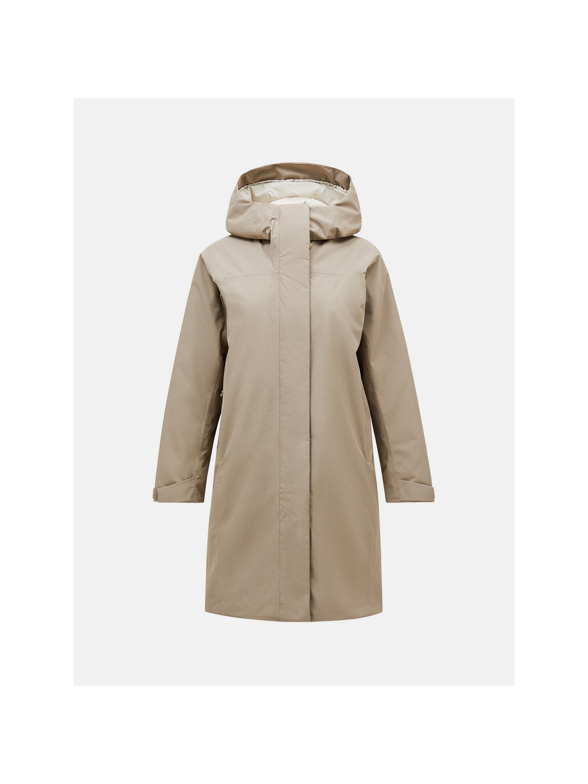 Parka Peak Performance W Treeline Insulated Park beżowy - Kurtka - Adventure Sports