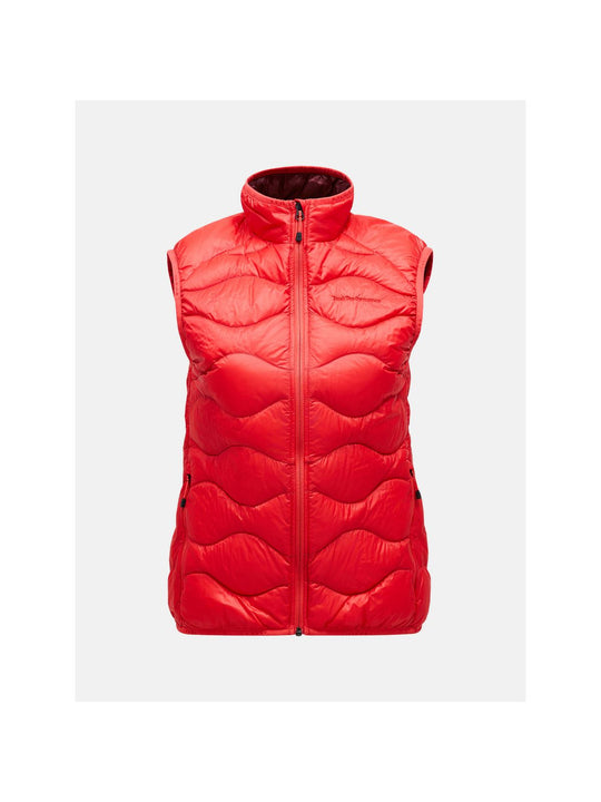 Kamizelka puchowa damska PEAK PERFORMANCE Helium Down Vest Women czerwony - Adventure Sports
