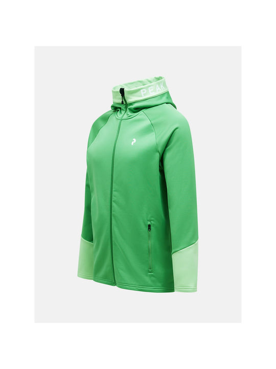 Bluza PEAK PERFORMANCE Rider Zip Hood Men zielony - Adventure Sports
