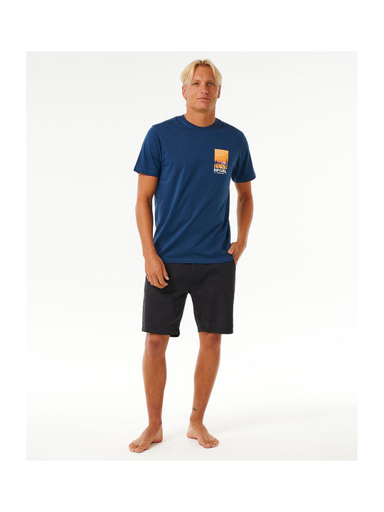 Koszulka RIP CURL Keep On Trucking Tee granatowy - Adventure Sports
