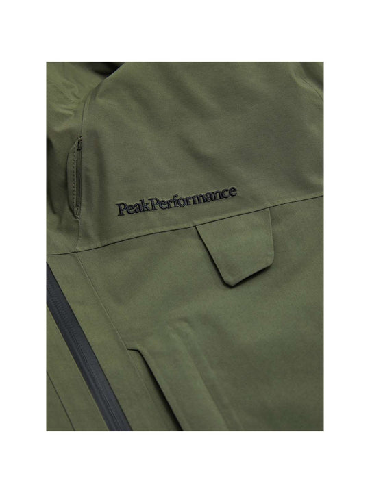 Kurtka narciarska Peak Performance M Alpine Gore zielony - Adventure Sports
