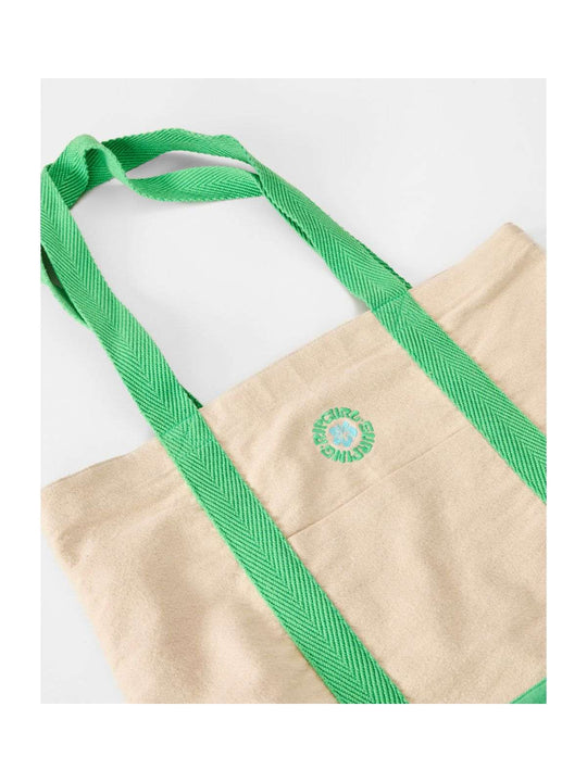 Torebka damska RIP CURL Mixed Logo 25L Tote beżowa
