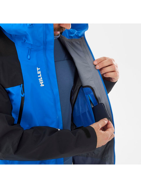 Kurtka męska MILLET Kamet Gtx Pro Jkt M niebieska
