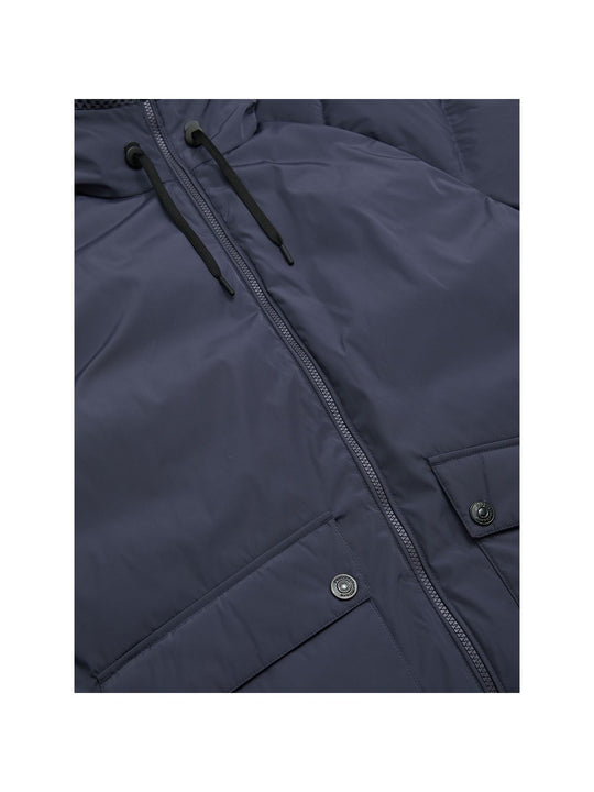 Płaszcz puchowy Peak Performance W Stella Coat niebieski - Adventure Sports
