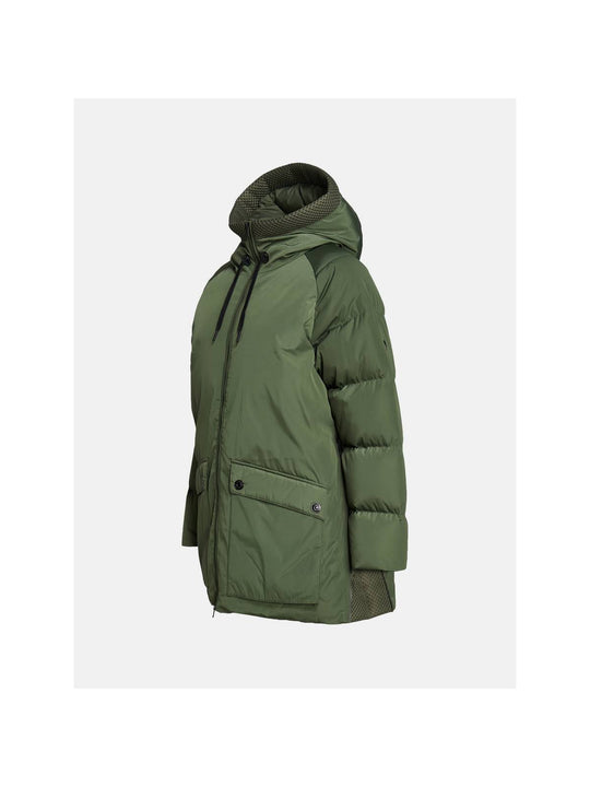 Kurtka puchowa damska Peak Performance W STELLA JACKET zielona - Adventure Sports
