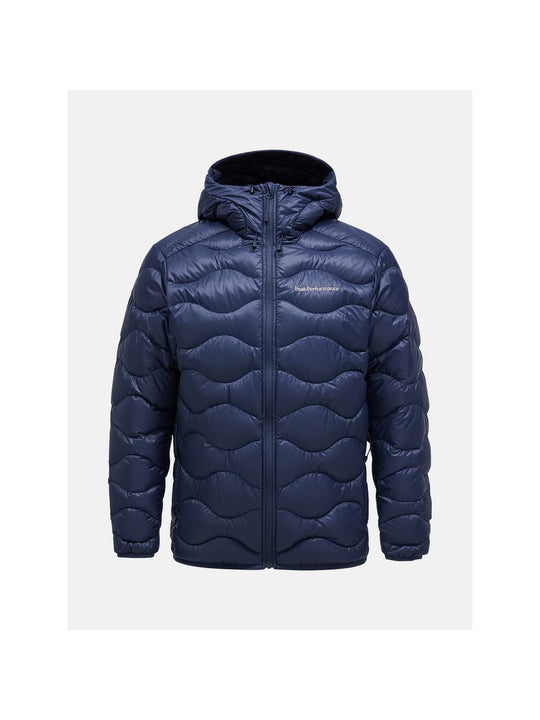 Kurtka puchowa Peak Performance M Helium Down Hood Jacket granatowy - Adventure Sports

