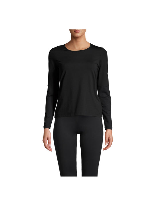 Koszulka sportowa damska CASALL Essential Mesh Detail Long Sleeve czarny - Adventure Sports

