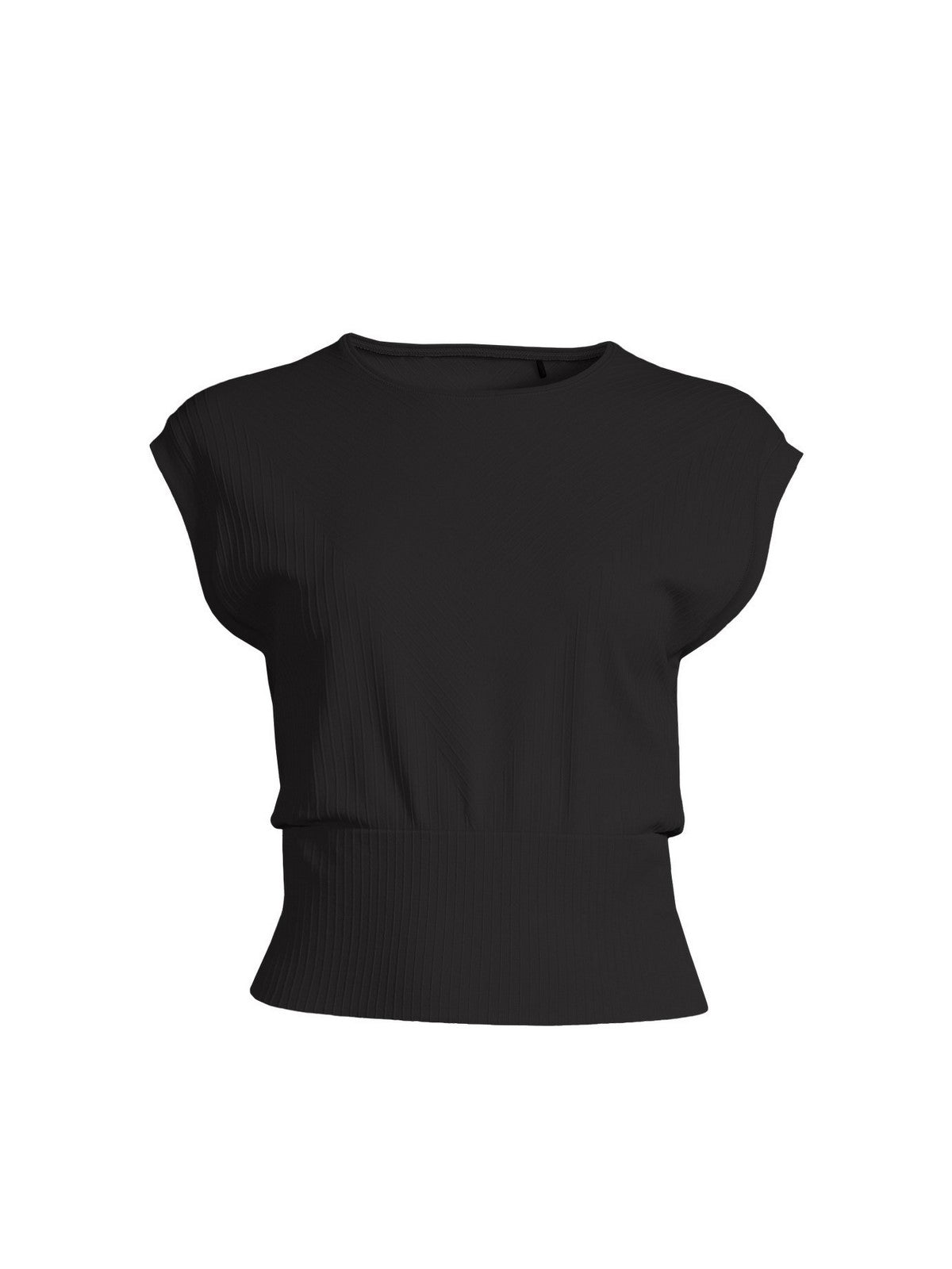 Koszulka CASALL Seamless Graphical Rib Tee czarny - Adventure Sports