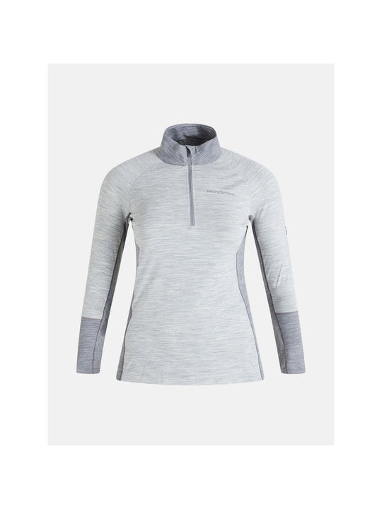 Koszulka termiczna Peak Performance W Magic Half Zip szary - Adventure Sports
