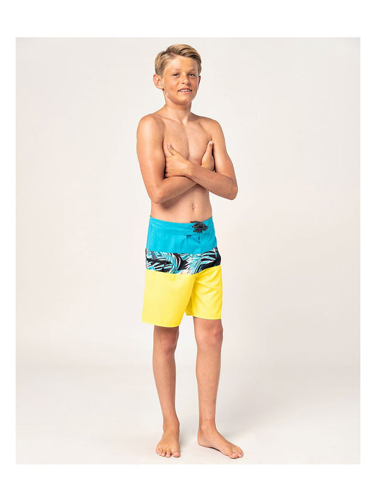 Boardshorty RIP CURL Undertow Boardshort niebiesko żółte - Adventure Sports
