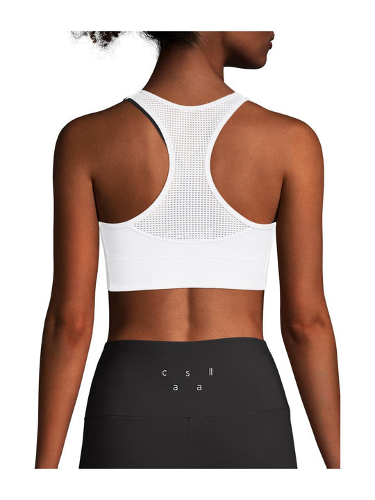 Biustonosz sportowy CASALL Iconic Longline Sports Bra biały - Bielizna - Adventure
