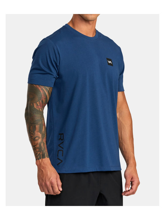 T-Shirt RVCA Rvca 2X Ss niebieski - Koszulka - Adventure Sports
