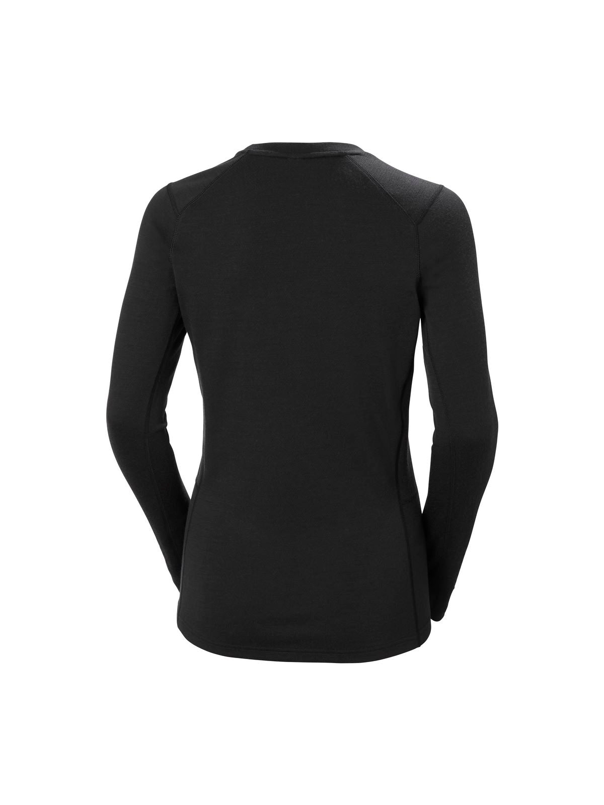 Koszulka Helly Hansen W Lifa Merino Midweight Crew czarny - Adventure Sports