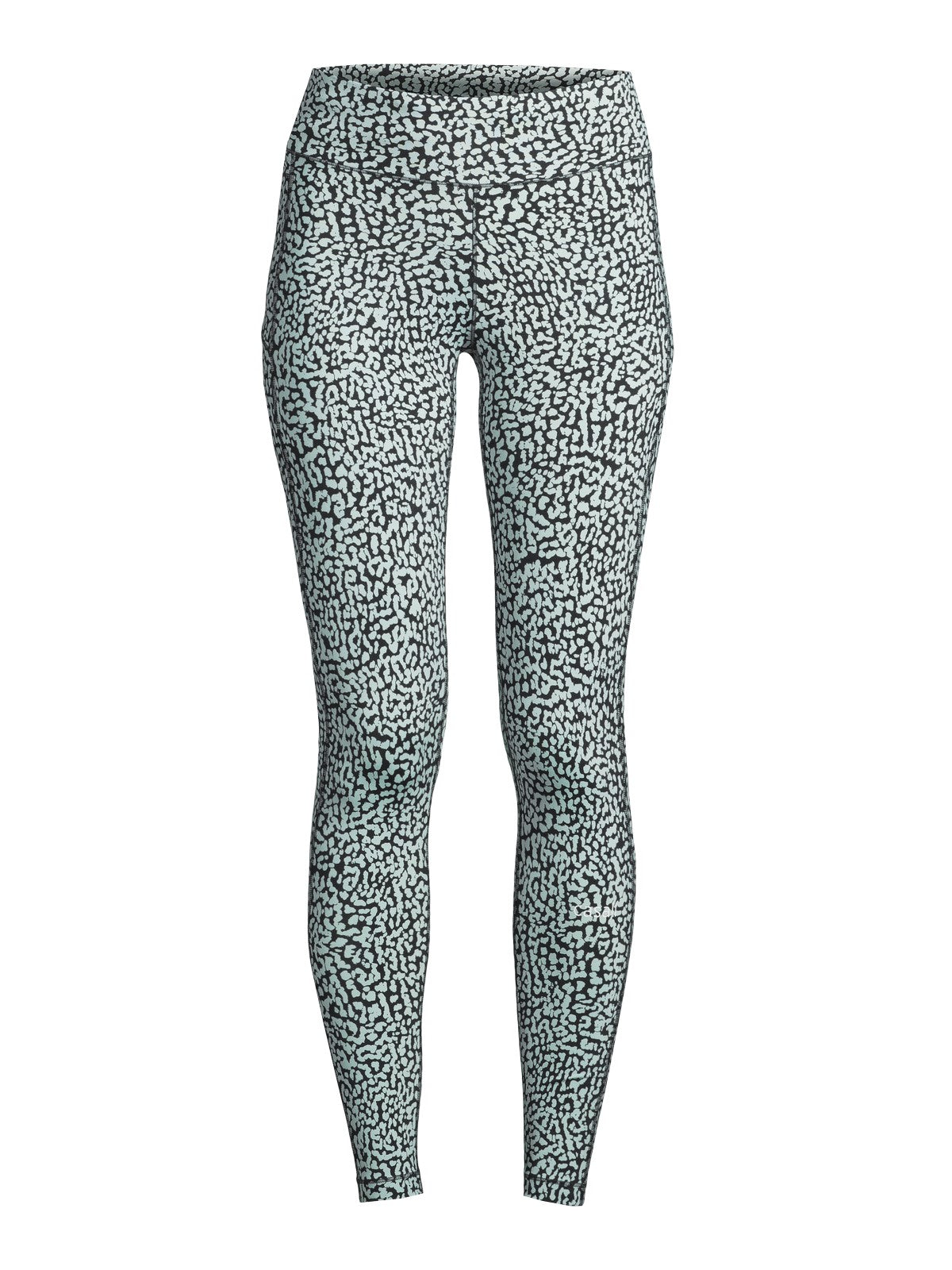 Legginsy CASALL Essential Printed Tights zielony - Adventure Sports