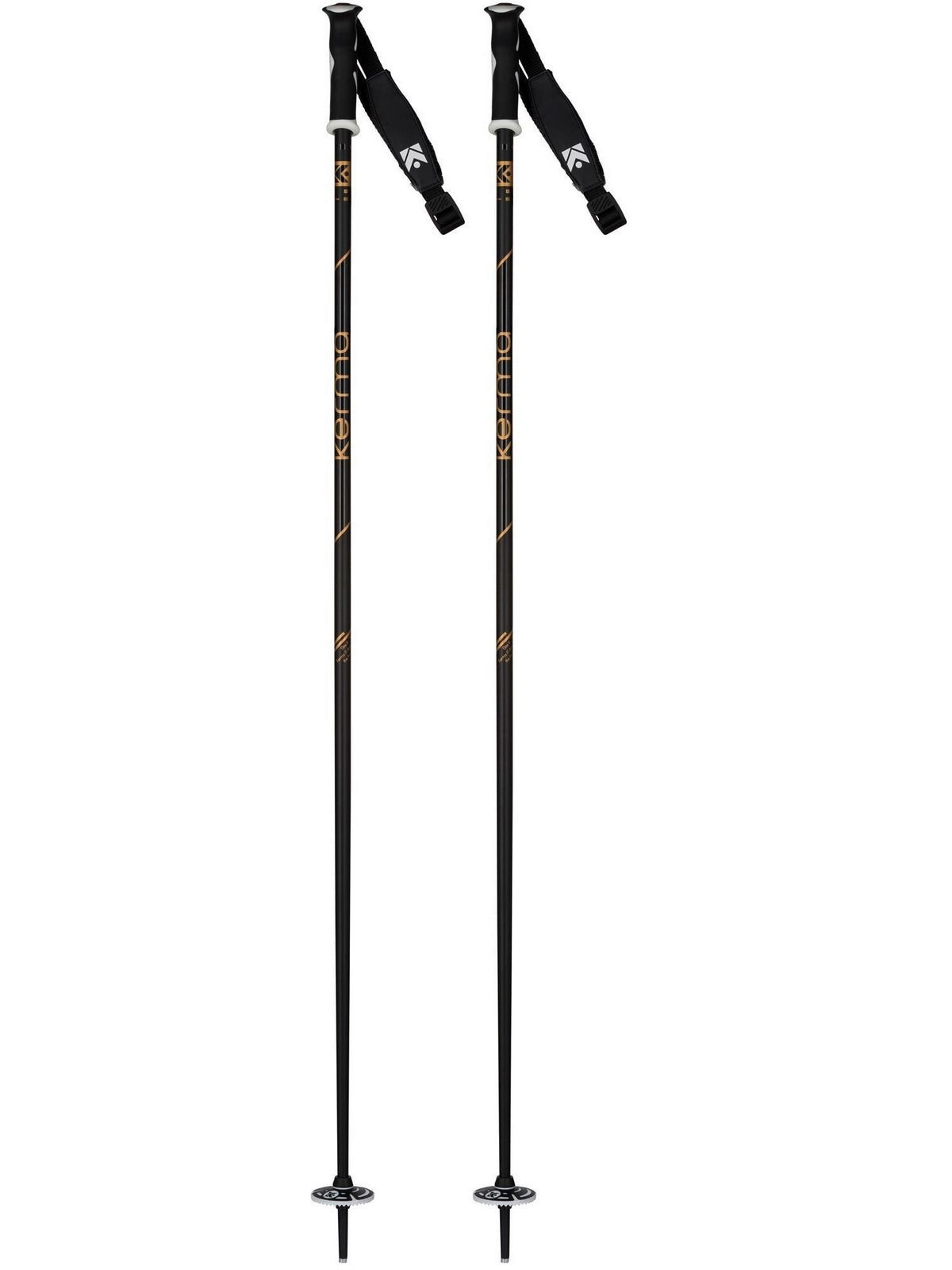 Kije narciarskie KERMA Elite 4 Black - Adventure Sports