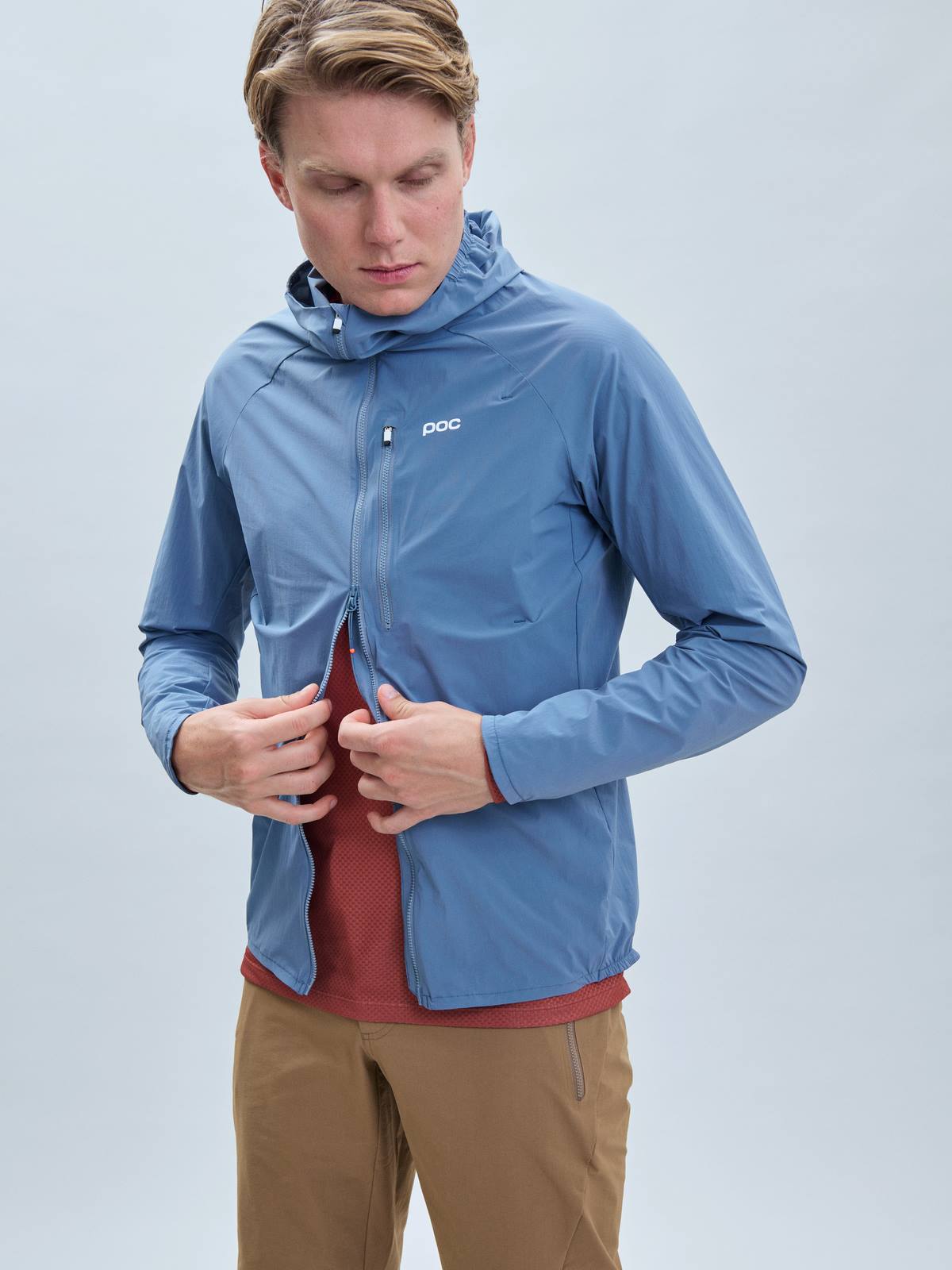 Kurtka rowerowa POC Motion Wind Jacket niebieski - Adventure Sports