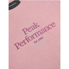 Bluza Peak Performance W Original Crew różowy - Adventure Sports
