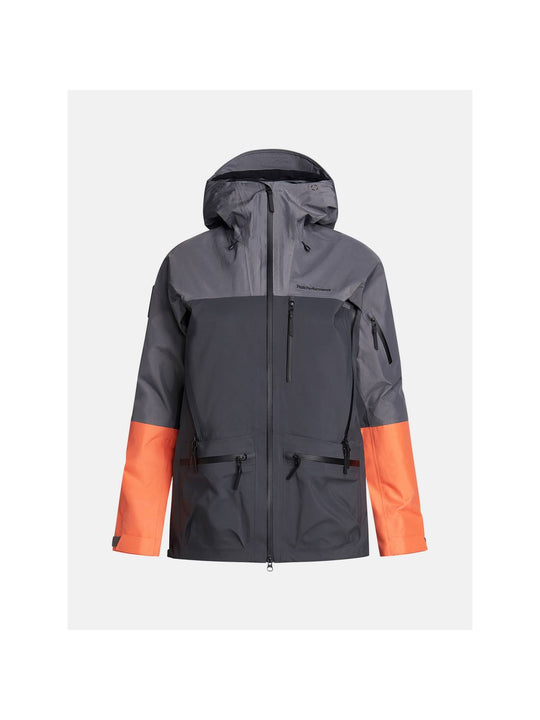 Kurtka narciarska damska Peak Performance W VISLIGHT PRO JACKET szara - Adventure Sports
