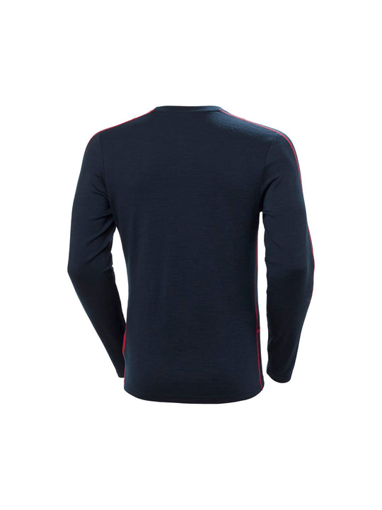 Koszulka Helly Hansen Lifa Merino Lightweight Crew granatowy - Adventure Sports
