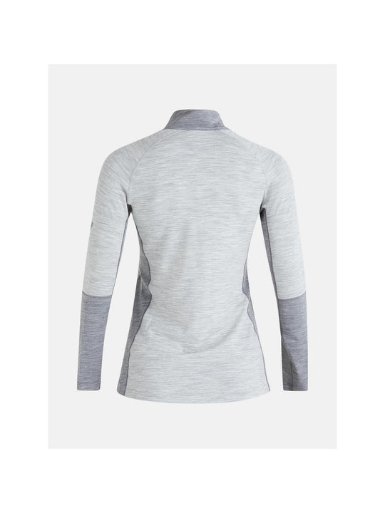 Koszulka termiczna Peak Performance W Magic Half Zip szary - Adventure Sports
