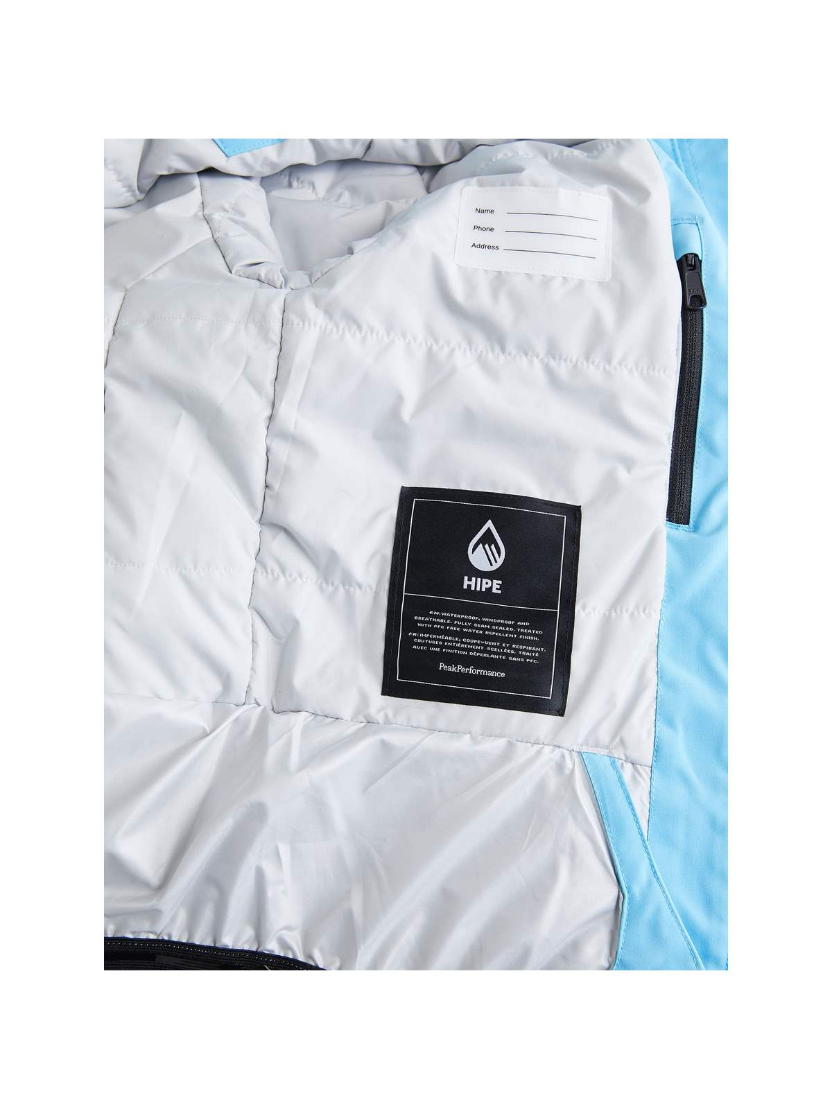 Kurtka narciarska Peak Performance Jr Maroon Jacket niebieski - Adventure Sports