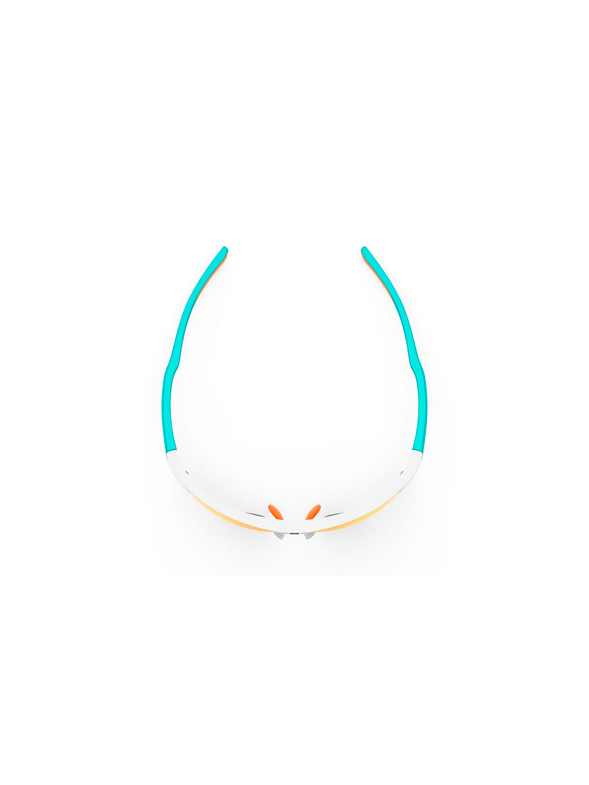 Okulary Rudy Project DELTABEAT - biało szmaragdowy | Multilaser Orange Cat.3 - ONE SIZE - Adventure Sports