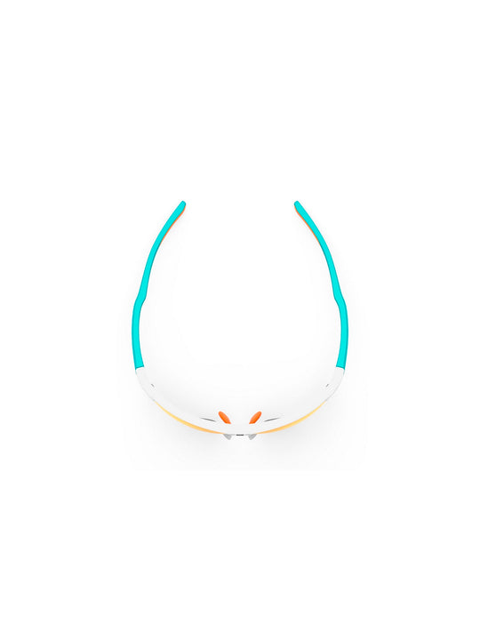 Okulary Rudy Project DELTABEAT - biało szmaragdowy | Multilaser Orange Cat.3 - ONE SIZE - Adventure Sports
