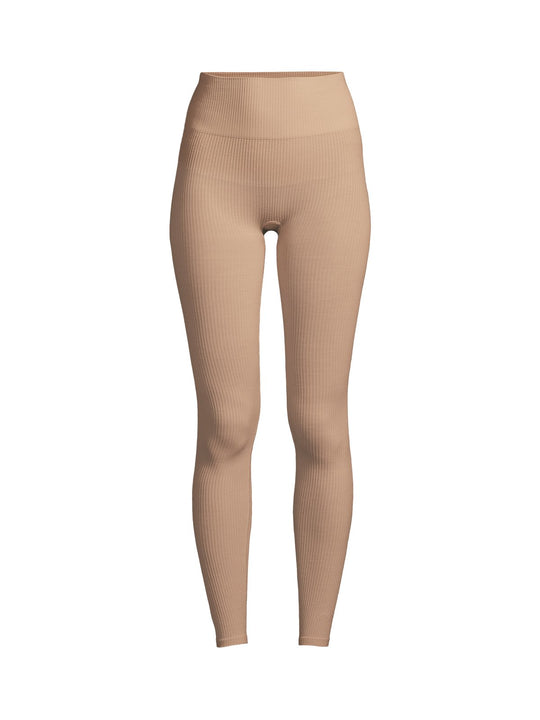 Legginsy CASALL Wool Rib Tights beżowy - Adventure Sports

